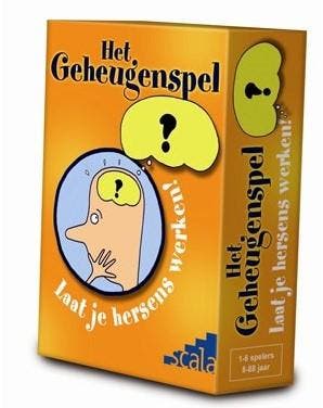 Het Geheugenspel - Laat je hersens werken! | Scala Leuker, Verzenden, Nieuw