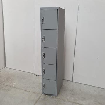 partij 5-deurs lockerkasten lockers SONO 181x35x50 cm, Ophalen of Verzenden, Gebruikt