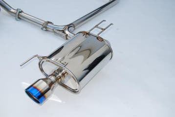 Invidia 04-08 Acura TSX Q300 Rolled Titanium Tip Cat-Back, Ophalen of Verzenden, Nieuw