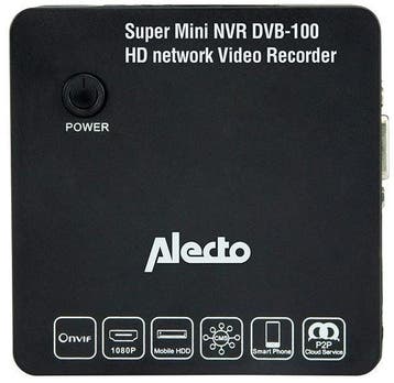 Netwerk Video Recorder - NVR - 4 Kanaals - Zwart - Alecto, Verzenden, Zo goed als nieuw