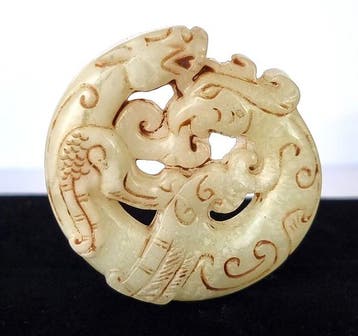 Amulet - kosmologisch talisman – Draak en Feniks