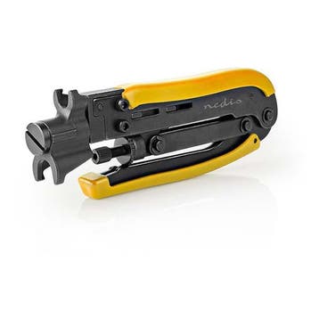 Compressietang | Nedis (F-connector), Verzenden, Nieuw
