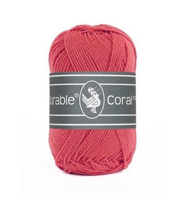 Durable Coral Mini 221 Holly Berry - Haakgaren / Breigaren, Hobby en Vrije tijd, Ophalen of Verzenden, Nieuw, Breien of Haken