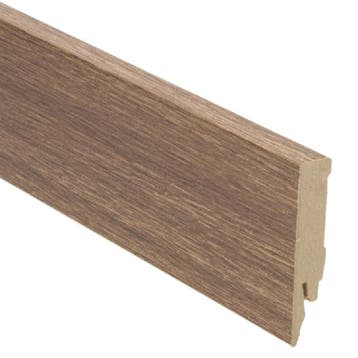 Rechte folieplint 70x14 afzelia gebleekt (Folie plinten), Overige materialen, Verzenden, 50 tot 150 cm, Overige typen