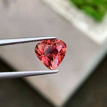 Zonder minimumprijs - 1 pcs Roze, Oranje Toermalijn - 3.10, Nieuw