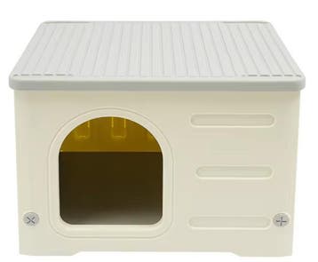 Stevig kattenbed – Weerbestendig huis voor katten en pups, Dieren en Toebehoren, Verzenden, Nieuw