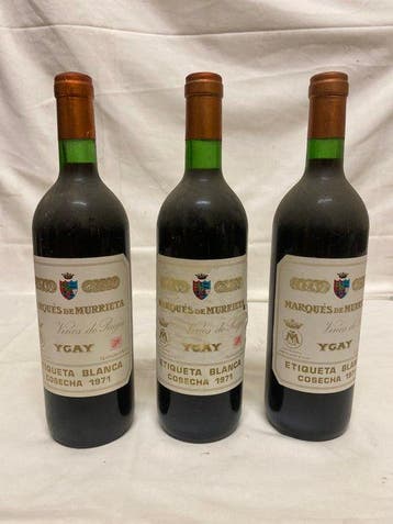 1971 Marques de Murrieta, Ygay Etiqueta Blanca - Rioja, Nieuw