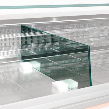Displayscheiding | (Diverso by) Diamond Toonbanken HILL/ROME, Verzenden, Nieuw in verpakking