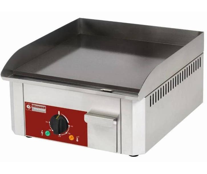 Bakplaat geëmailleerd | RVS gas | 40x45x19 cm HorecaTraders, Zakelijke goederen, Horeca | Keukenapparatuur, Verzenden