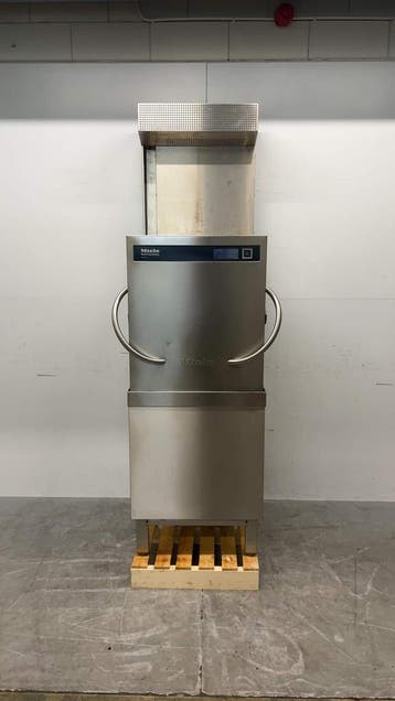 RVS Miele - Winterhalter Doorschuifvaatwasser met warmte, Ophalen of Verzenden, Gebruikt