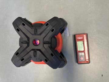 Hilti PR 30-HVS roterende laser + PRA 20 ontvanger, Doe-het-zelf en Verbouw, Ophalen of Verzenden, Gebruikt