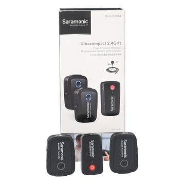 Saramonic Blink 500 B2 DUO draadloos lavalier  met garantie, Ophalen of Verzenden, Gebruikt