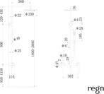 2dekans | Regn thermostatische regendouche met planchet, mat, Ophalen of Verzenden, Zo goed als nieuw