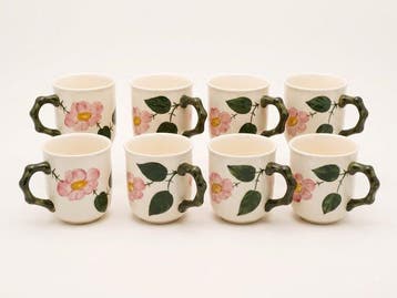 Villeroy & Boch - Bekerglas (8) - Wild-Rose, Wildrose -