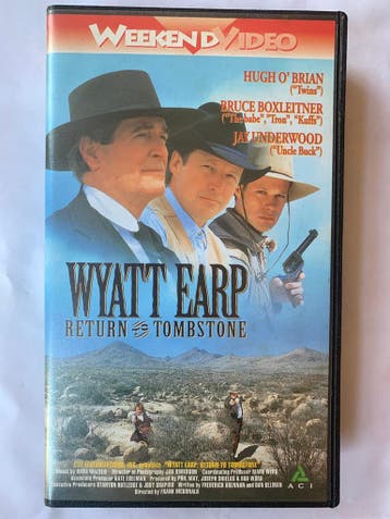 WYATT EARP RETURN TO TOMBSTONE (EX RENTAL) (VHS), Verzenden, Gebruikt