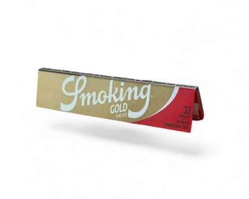 Smoking Gold Slim King Size vloei       1 stuks, Ophalen of Verzenden, Nieuw