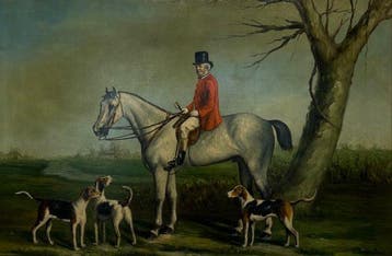 Britse school (XX) - Partenza per la Caccia
