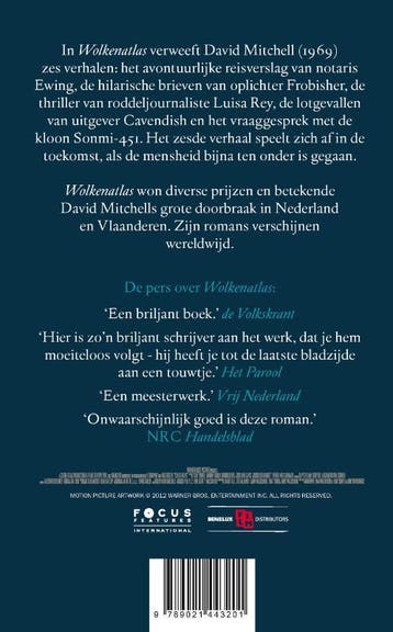 Wolkenatlas - David Mitchell 9789021443201, Verzenden, Zo goed als nieuw, David Mitchell
