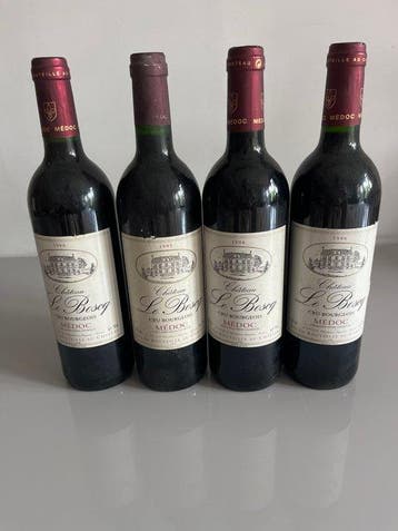 1995 & 1996 x 3 Château Le Boscq - Médoc Cru Bourgeois - 4, Nieuw
