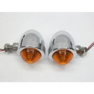 knipperlichtset milennium Nitro chroom/transparant achter, Verzenden, Nieuw