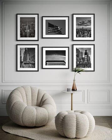 Fabian Kimmel - Black & White City Dreams - Series of 6, New