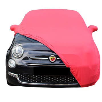 Autohoes voor Abarth 500 (2008-heden) Indoor BESTE PASVORM, Auto diversen, Autohoezen, Ophalen of Verzenden, Nieuw, Op maat