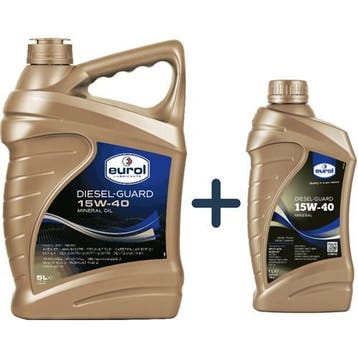 Eurol Aanbieding: Diesel-Guard 15W40 6L = 5L + 1L, Verzenden, Nieuw