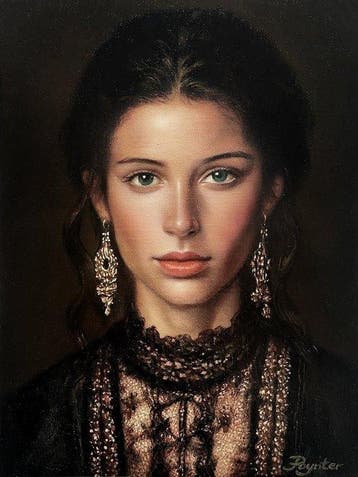 Leon Poynter (1970) - Lina - A Gentle Palm Tree Swaying