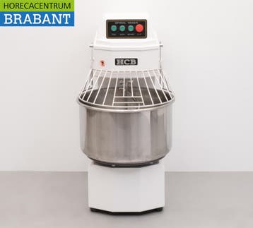 RVS HCB Spiraalkneder deegmenger deegmixer 50 liter 230V, Ophalen of Verzenden, Nieuw in verpakking