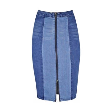 By Malene Birger • denim rok Atep • 34, Kleding | Dames, Nieuw, By Malene Birger, Maat 34 (XS) of kleiner, Verzenden