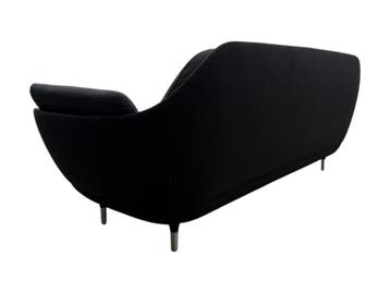 Fritz Hansen Favn - Zwarte Bank - Nieuwprijs 10000.00 Euro, Verzenden, Zo goed als nieuw