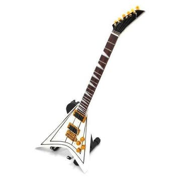 Miniatuur replica Jackson gitaar Randy Rhoads Ozzy Osbourne, Ophalen of Verzenden, Nieuw, Pop, Beeldje of Miniatuur