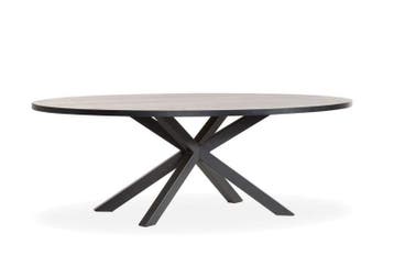Eettafel Scarlet Ovaal 200cm - eettafel, Nieuw, Ovaal, Overige materialen