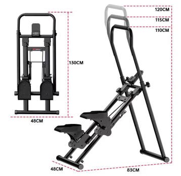 Opvouwbare trapstepper met LCD voor thuis training pro, Verzenden, Nieuw