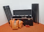 Wentex Pipe & Drape FOH kit 9mtr systeem incl gordijnen, Nieuw