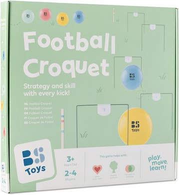 Voetbal Croquet - Kinderspel | BS - Buitenspeelgoed, Verzenden, Nieuw