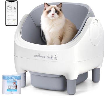 Automatische Kattenbak - Zelfreinigende Kattenbak - Incl. Ap, Dieren en Toebehoren, Kattenbakken, Verzenden, Zo goed als nieuw