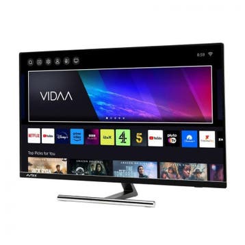 Avtex AV-270TS 27 Inch VIDAA 12 volt LED SMART TV met DVB-T2, Watersport en Boten, Ophalen of Verzenden, Nieuw
