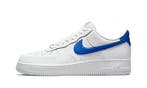 Nike Air Force 1 Low White Royal Blue, Nieuw