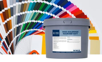 Wixx Isolerende Muurverf Matt Mengkleur 5L, Overige kleuren, Verzenden, Nieuw, Verf