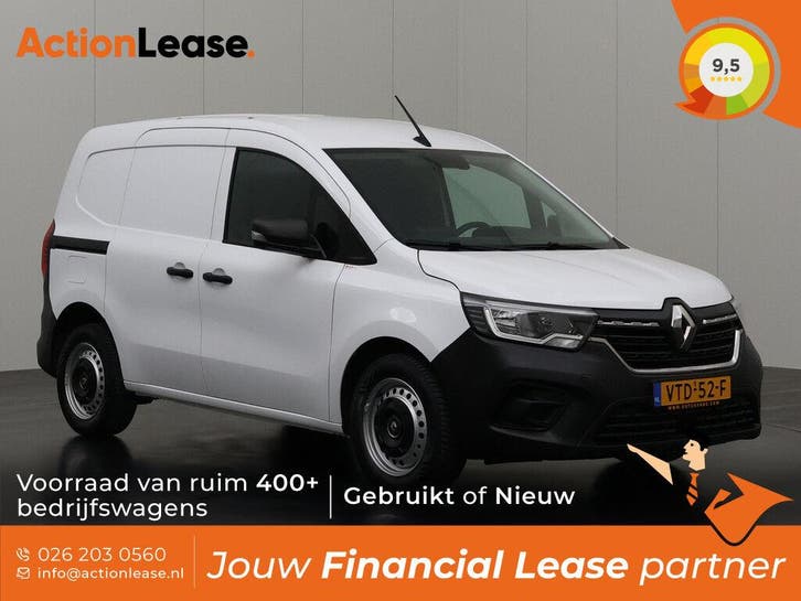 Renault Kangoo Bestelbus L1 H1 2023 Diesel Handgeschakeld, Auto's, Renault, Dealer onderhouden, Te koop, Zwart, Handgeschakeld