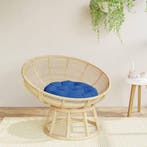 vidaXL Zitkussen rond Ø 60x11 cm oxford stof koningsblauw, Huis en Inrichting, Woonaccessoires | Kussens, Verzenden, Nieuw, Blauw