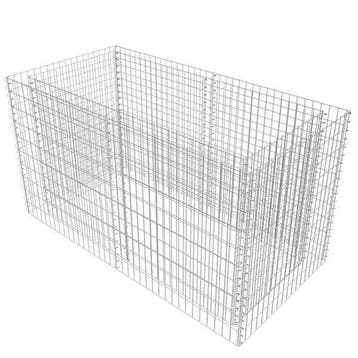 Schanskorf plantenbak XL | Tweedekansje | OP=OP, 100 cm of meer, Ophalen of Verzenden, Zo goed als nieuw, Metaal