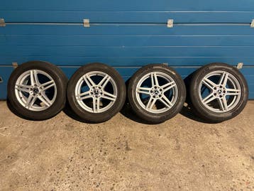 17 inch velgen Mercedes Vito met zomerbanden, Auto-onderdelen, Ophalen, Gebruikt, Banden en Velgen, 17 inch