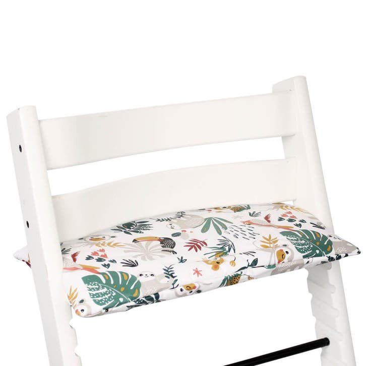 Tripp Trapp Zitkussen | Wit aap | Geplastificeerd, Kinderen en Baby's, Kinderstoelen