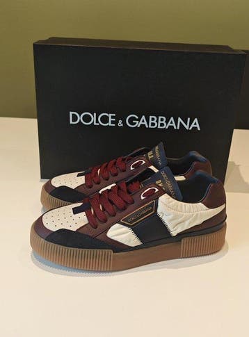 Dolce & Gabbana - D.N.A. Low-Top Sneakers - Sneakers - Maat:, Nieuw
