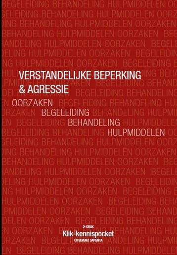 9789492711748 Verstandelijke beperking  Agressie, Boeken, Verzenden, Nieuw, Tjitske Gijzen