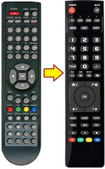 Q-media QLENM19A5 afstandsbediening, Verzenden, Nieuw