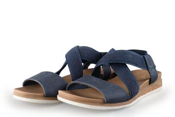 Skechers Sandalen in maat 39 Blauw, Kleding | Dames, Skechers, Sandalen of Muiltjes, Zo goed als nieuw, Verzenden