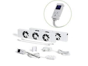 SpeedComfort Radiator Ventilator - Duo Set (2 stuks) -, Verzenden, Nieuw